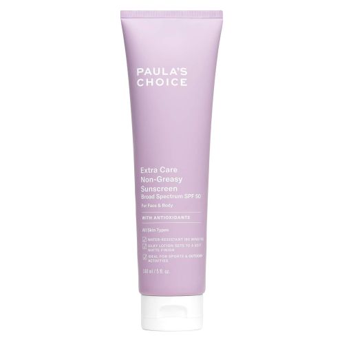 Солнцезащитный крем для лица и тела с SPF 50 и антиоксидантами Extra care non-greasy sunscreen SPF 50, 148 мл